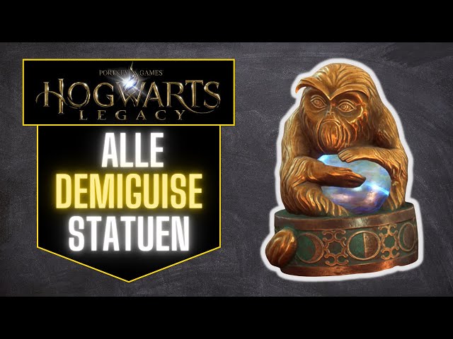 Hogwarts Legacy - Schlösser knacken auf Stufe 3 - Alle Demiguise Figuren - Trophäen Leitfaden