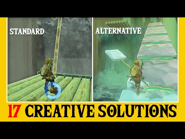 17 Cool Ways to Solve Shrine Puzzles - Zelda: Tears of the Kingdom