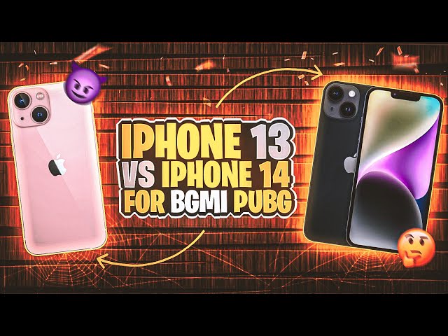 🔥iPhone 13 Vs iPhone 14 | WHICH IS BEST IN 2024 FOR PUBG BGMI