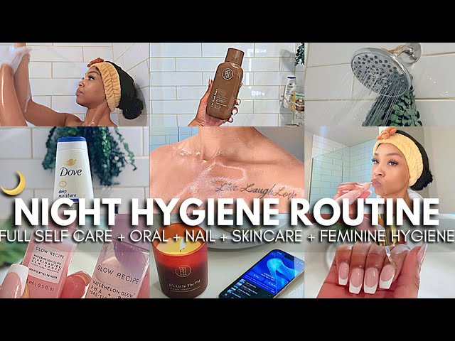 My Cozy Winter Hygiene & Self Care Routine for Nighttime | skin care + feminine hygiene