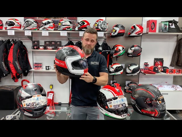 What to consider when selecting a Ducati helmet.