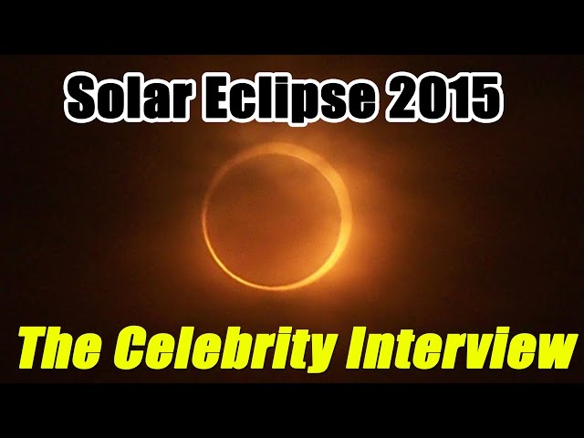 Solar Eclipse 2015 - The Celebrity Interview || CopyCatChannel