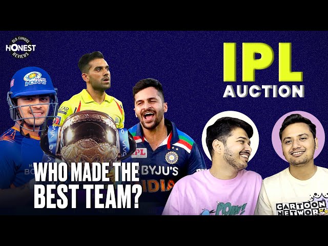 Honest Review: 2022 Indian Premier League (IPL) Mega Auction | Best & Worst Buys | Shubham & Rrajesh