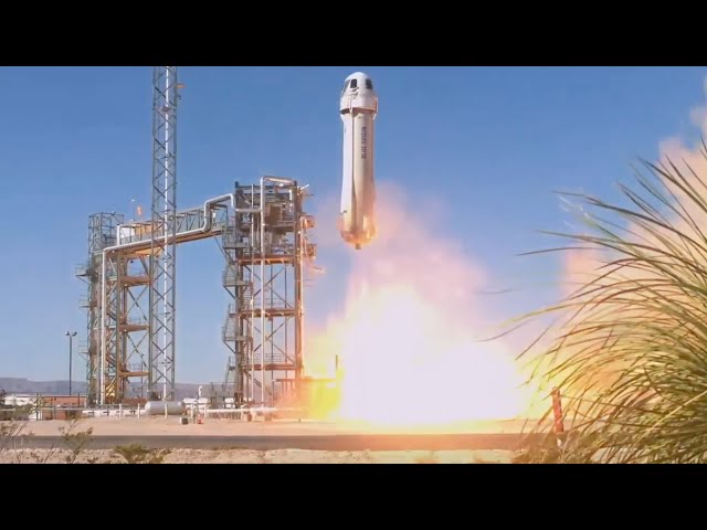 Blastoff! Blue Origin launches space tourists for first time in almost 2 years