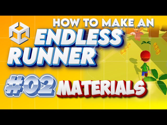 How To Make A Game - Endless Runner  02 - Material & Obstacles Unity Tutorial