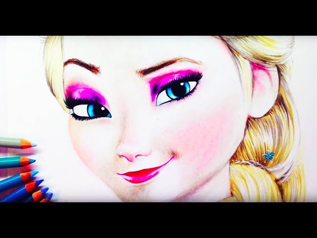 How to Draw Elsa | Speed Drawing