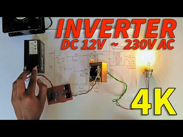 How to Make Inverter at Home - Very Easy to make!