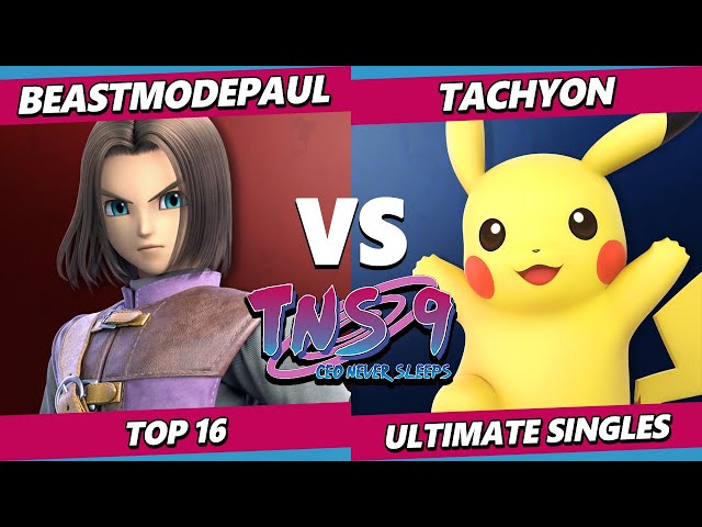 TNS 9 - BeastModePaul (Hero) Vs. Tachyon (Pikachu) Smash Ultimate - SSBU