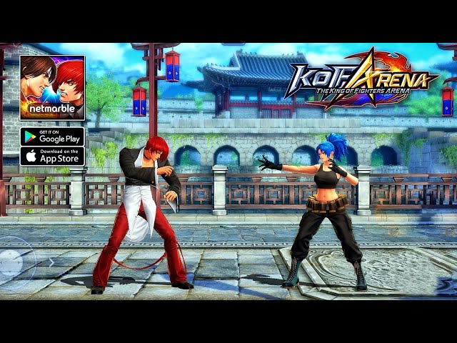The King of Fighters ARENA - Fighting Gameplay | Official Launch (Android/IOS)
