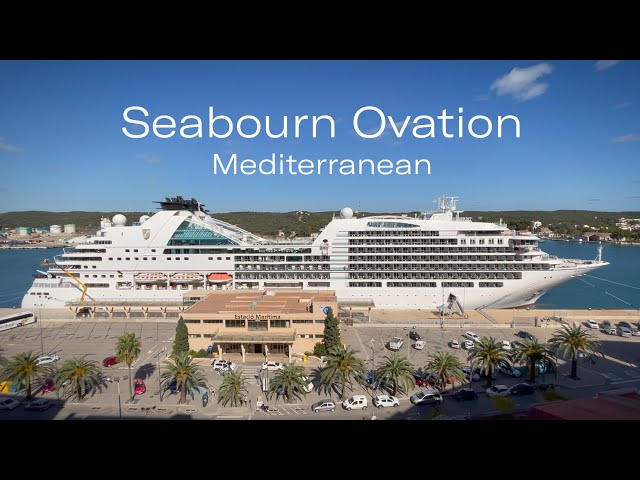 Seabourn Ovation Western Mediterranean Cruise Ibiza, Menorca, Sardinia, Corsica, Valencia, Barcelona