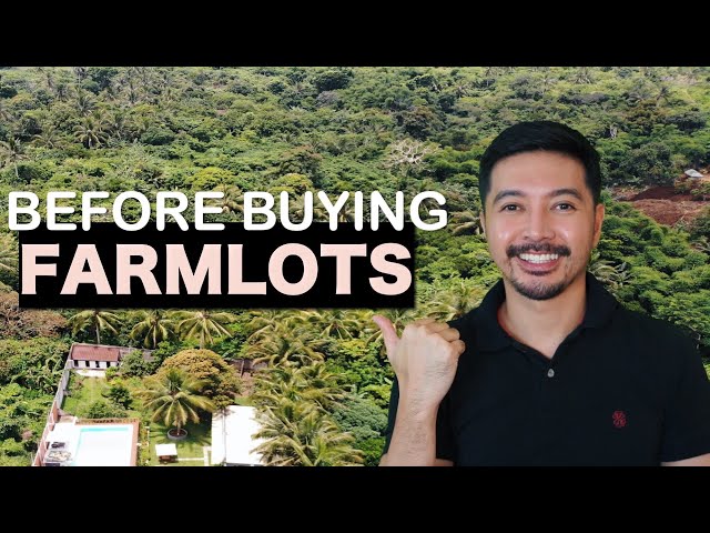 Things to Consider Before Buying a Farmlot