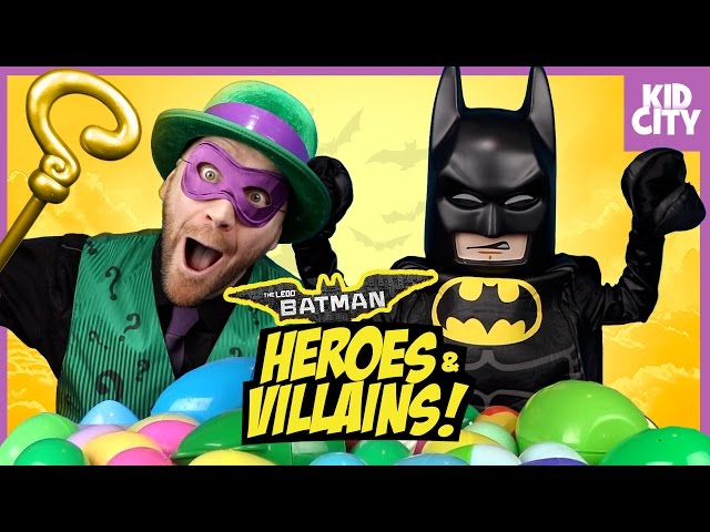 Heroes and Villains: Lego Batman Movie | KidCity