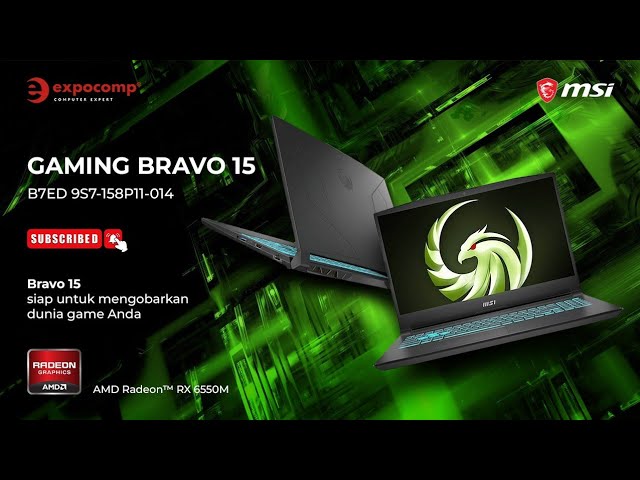 Laptop Gaming, Murah dan Overpowered. Review : MSI Gaming Bravo 15 B7ED 9S7-158P11-014💻