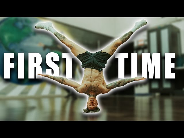 I TRIED BREAKDANCING FOR THE FIRST TIME