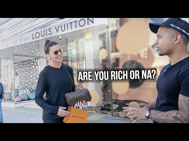 Asking Louis Vuitton Buyers What They Do For a Living?