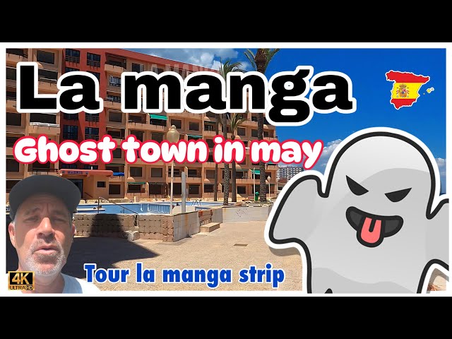 La manga/ghost town in may /la manga strip/ mar menor Murcia costa calida Spain