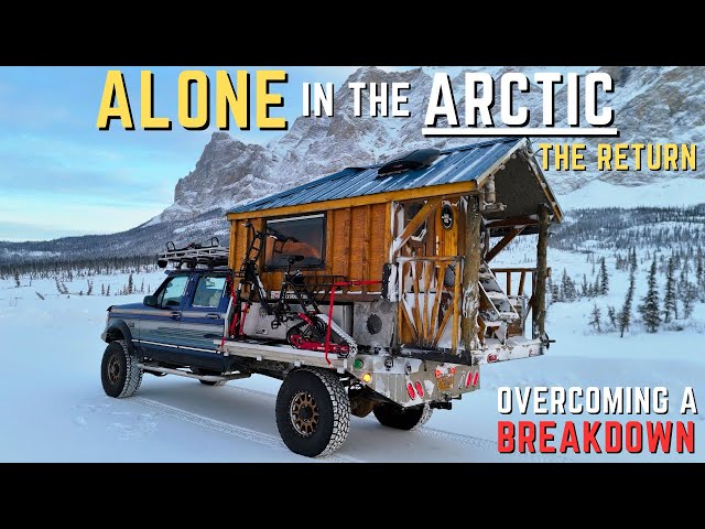 Driving an Old Ford Diesel Truck 2,000 Miles to the Arctic Ocean in -53°F/ -47°C
