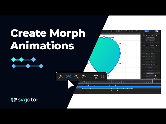 Create Morph Animation | SVGator