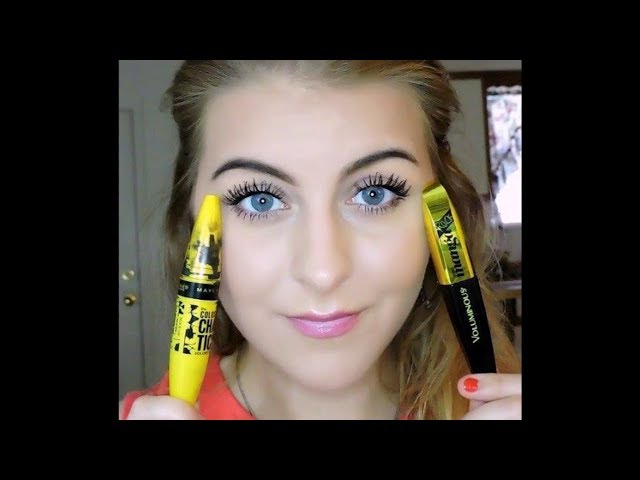 L'OREAL Miss Manga Rock vs. MAYBELLINE Colossal Chaotic // MASCARA COMPARISON SMACKDOWN