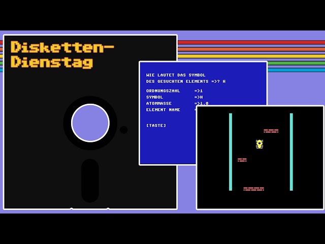 Fahrtests und Elemente auf dem C64 - Disketten Dienstag - 38