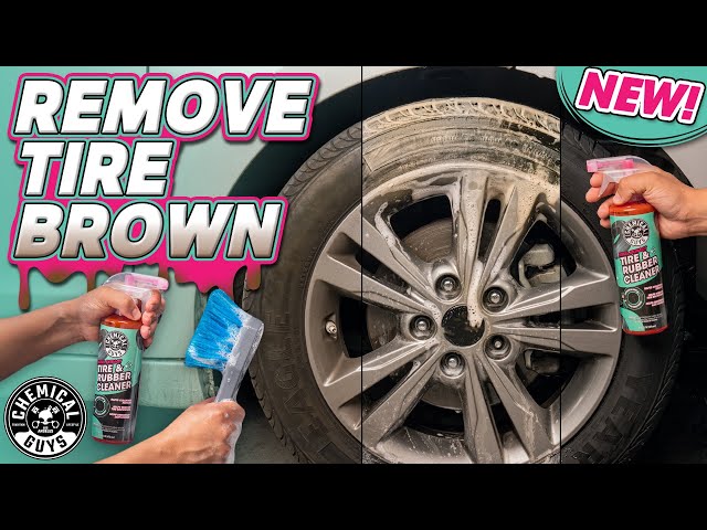 How To Reverse Tire Blooming/Browning In 3 Easy Steps!  - NEW Total Extract Tire & Rubber Cleaner