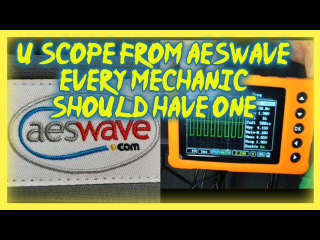 AESWAVE U-SCOPE BASIC!! SHOUT OUT TO THE @TheDisgruntledMechanic!!!