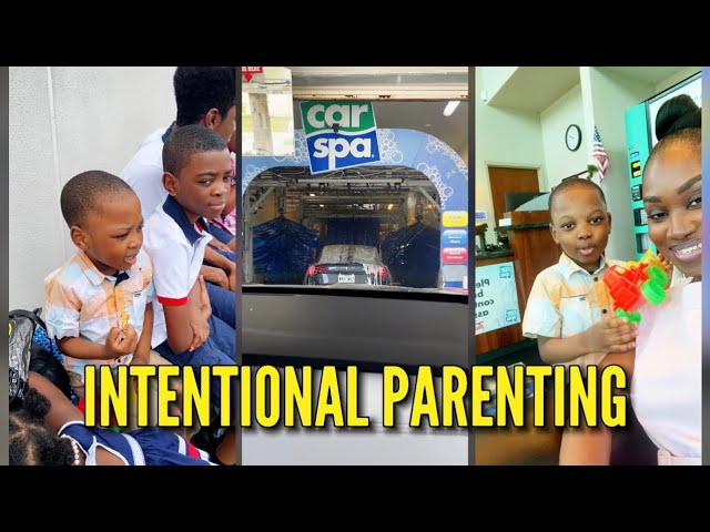 BEING INTENTIONAL WITH OUR KIDS
