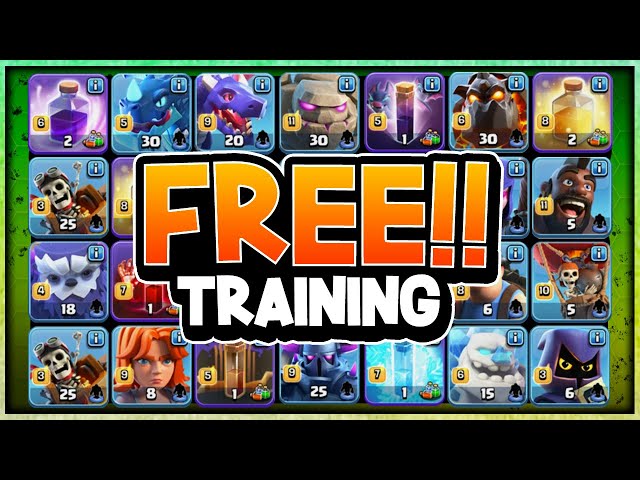 TRAINING COSTS REMOVED! Home Village Changes Clash of Clans Update 2022