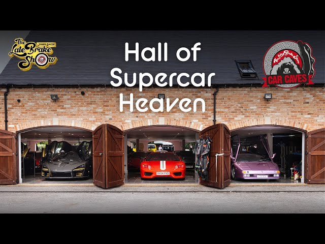 Stunning Super Car Cave Garage tour - Diablo, Senna and mad stories
