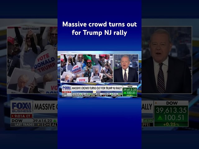Varney: The media wants to ‘denigrate’ Trump’s packed rally #shorts
