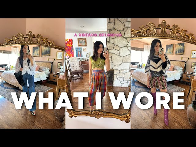 WHAT I WORE! 5 DAYS, 5 OUTFITS