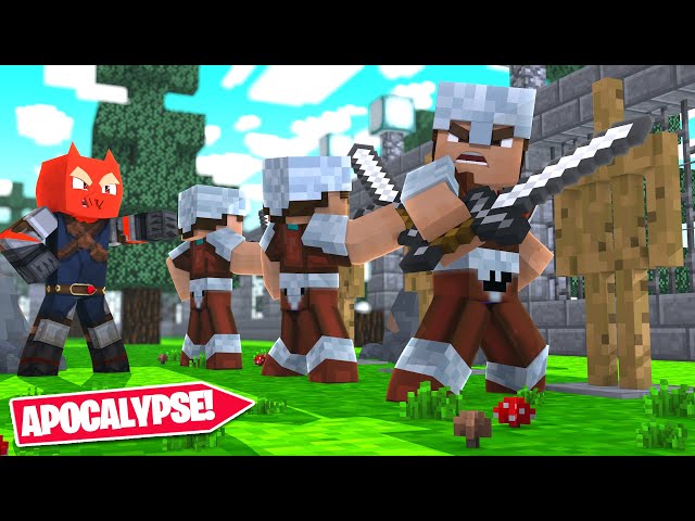 Who can SURVIVE Army Training?! (Minecraft Apocalypse)