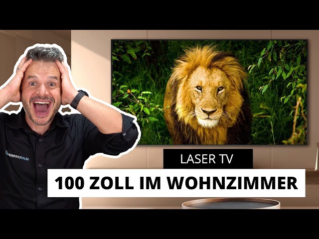 Kino Zuhause! 4K Laser TV Test - Hisense L5H