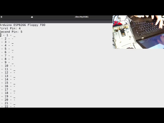 BitBastelei Live: Steckergebastel / Diskettenlaufwerk an Arduino (2/2)