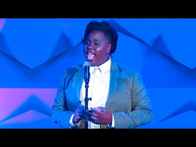 Alex Newell Performs Mariah Carey's 'Hero' at the 27th Annual #GLAADAWARDS