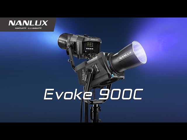Nanlux Evoke 900C LED RGBLAC Spot Light | Master the Spectrum