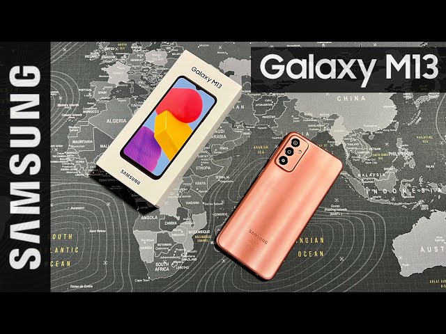 Samsung Galaxy M13 - Unboxing and Hands-On