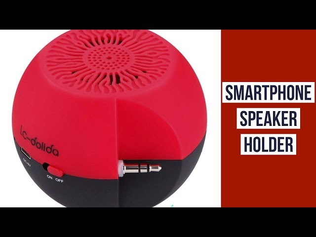 HFHOBANG Cell Phone Speaker Holder | Portable Speaker Under $20