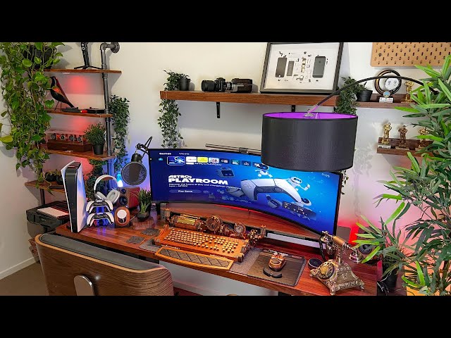 My Home Office Desk Gaming Setup