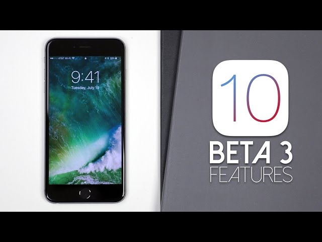 iOS 10: What's New In Beta 3