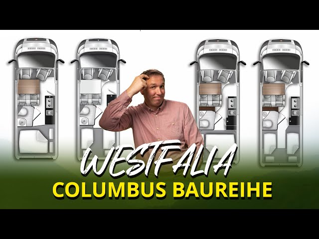 Westfalia Columbus: Entdeckt die verschiedenen Modelle der Baureihe! TOGO REISEMOBILE