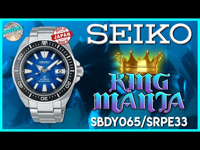 C'mon Seiko! | Seiko Save The Ocean Samurai King Manta SRPE33/SBDY065 Unbox & Review Maverick