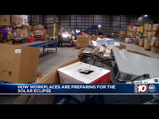 (WHEC) Rochester Eclipse: How Businesses are Preparing for Impacts on Employees