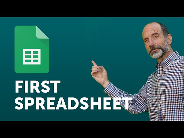 Google Sheets Tutorial - Create Your First Spreadsheet