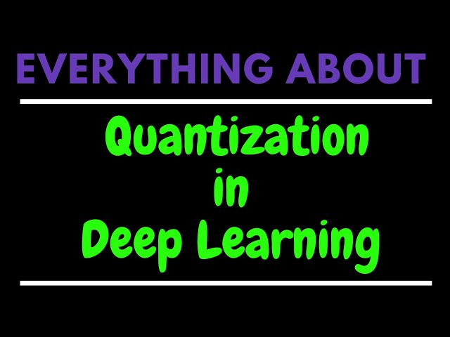 Quantization in Deep Learning (LLMs)