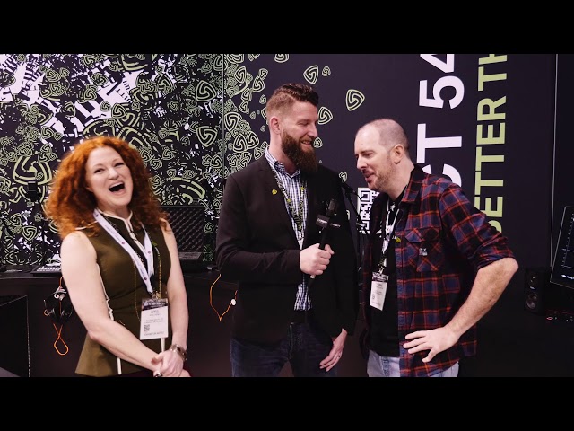 April Henry & Thomas Claxton // Interview with LEWITT @ NAMM2018