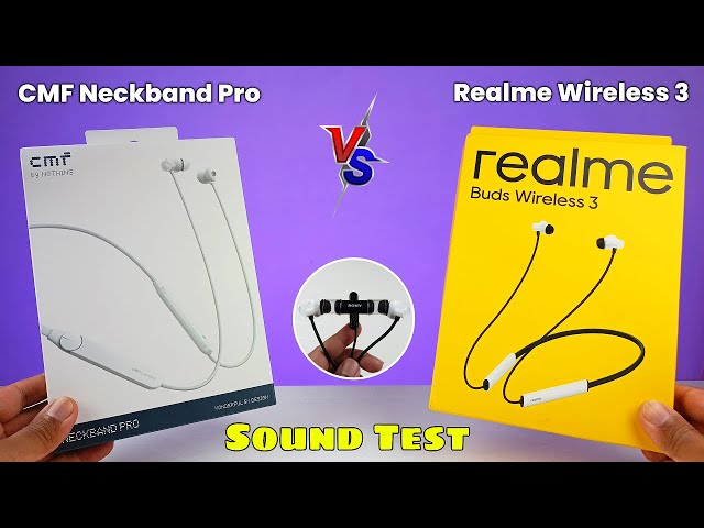 CMF by Nothing Neckband Pro VS Realme Buds Wireless 3 ⚡ Which One Should Buy ? ⚡ Neckband Under 2000