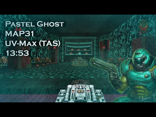 [Doom2] Pastel Ghost - Map31 - UVMax - 13,53 (TAS) - (by Astro X)