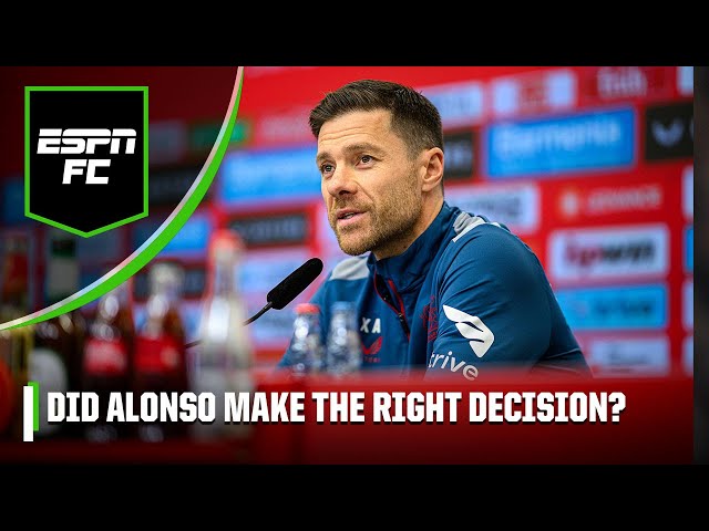 How does Xabi Alonso’s decision to stay at Bayer Leverkusen affect the rest of Europe? | ESPN FC