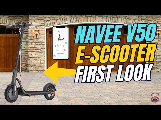 AFFORDABLE LONG RANGE E-SCOOTER - NAVEE V50 ELECTRIC SCOOTER REVIEW
